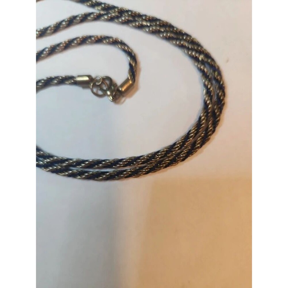 Vintage Two Tone Rope Chain - Picture 4 of 7